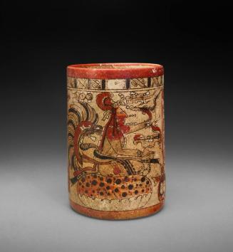 Vase with Two Scenes of the Maize God