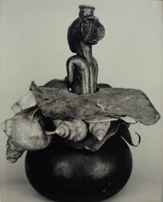 Fetish with Calabash and Shells, Belgian Congo