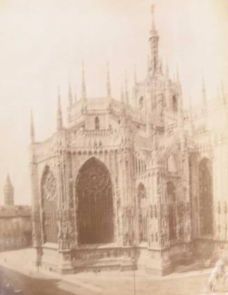 Milano Parte posteriore della Cattedrale