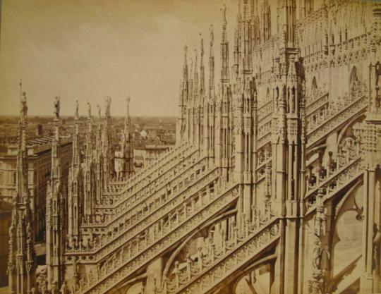 Milano Dettaglio della Cattedrale