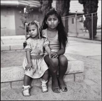 Two Mexican Children on Hollywood, Homeless in America