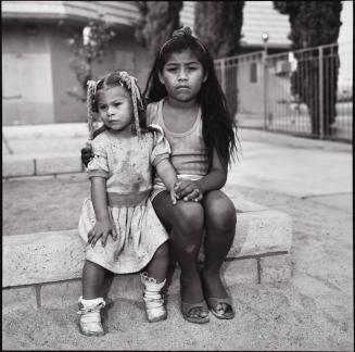 Two Mexican Children on Hollywood, Homeless in America