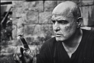 Marlon Brando fascinated by a dragonfly, Apocalypse Now, Pagsanjan, Philippines