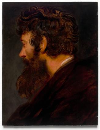 Head Study of a Bearded Man in Profile