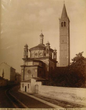 Milano- Campanile di S. Eustorgio e Cappella di. S. Pietro Martire