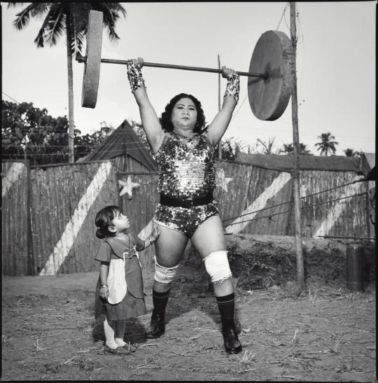 Shavanaas Begum with Her Three-year-old Daughter, Parveen, Apollo Circus, Goa