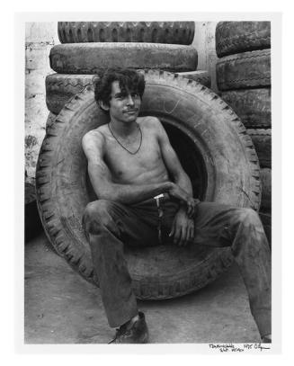 The Boy in the Tire, Tamazunchale, Mexico