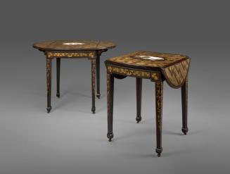 Pair of Chinese Export Pembroke Tables