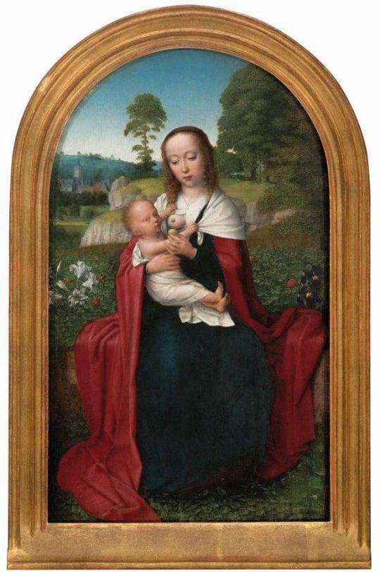 Fig. 28.1. Gerard David, Virgin and Child, c. 1515–20, oil on panel, Boijmans Van Beuningen Mus ...