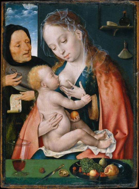 Fig. 29.1. Joos van Cleve, The Holy Family, c. 1512–13, oil on wood, The Metropolitan Museum of ...