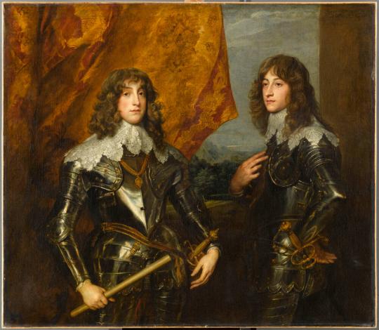 Fig. 36.1. Anthony van Dyck, Portrait of the Palatine Princes Karl Ludwig I, Elector, and His B ...