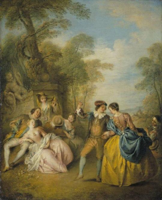 Fig. 41.1. Jean-Baptiste Pater, La Danse (The Dance), c. 1730–33, oil on canvas, the Wallace Co ...