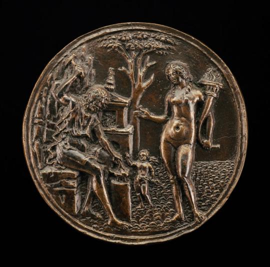 Fig. 57.2. Andrea Briosco, called Riccio, Vulcan, Cupid, and Venus, bronze, National Gallery of ...