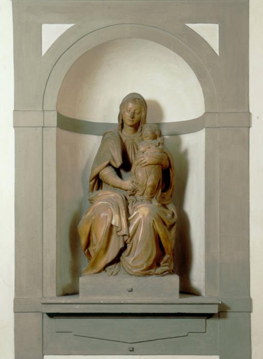 Fig. 64.1. Benedetto da Maiano, Virgin and Child, Arciconfraternita della Misericordia, Florenc ...