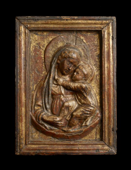 Fig. 65.1. After Luca della Robbia, Virgin and Child on a sickle moon, Ashmolean Museum, Oxford ...