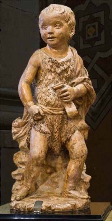 Fig. 68.1. Attributed to Michelozzo di Bartolomeo, Infant Saint John the Baptist, terracotta, M ...