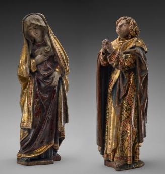 The Virgin Mary and Saint John, from a Crucifixion Group