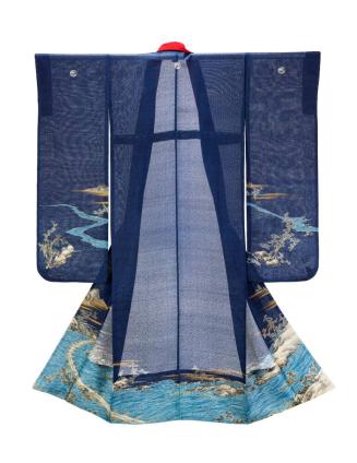 Hitoe (Summer Kimono with Sleeves)
