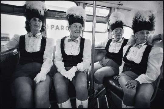 Showtime For the Children–Old Women in Bus, St. Petersburg, Florida