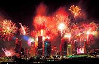 Fireworks Over Houston
