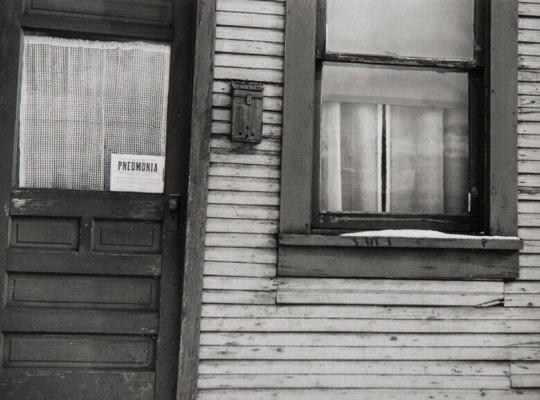 House of a pneumonia patient in west Aliquippa, Pennsylvania