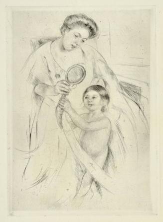Mother and Child with Mirror
