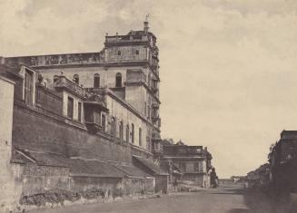 Tanjore.  The Seven Storied Tower of the Palace