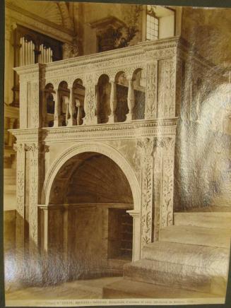 AQUILEJA - Cathedrale.  Balaustrata d'accesso al coro.  (Bernardo da Bissone 1498.)