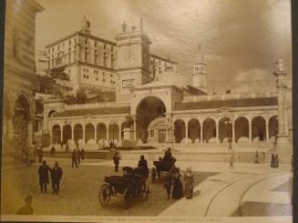 UDINE (Veneto.) - Piazza Vittorio Emanuele e chiesa di S. Giovanni.