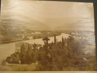 BASSANO Veneto. -  Panorama dela valle del Brenta visto dalla torre di Ezzelino.