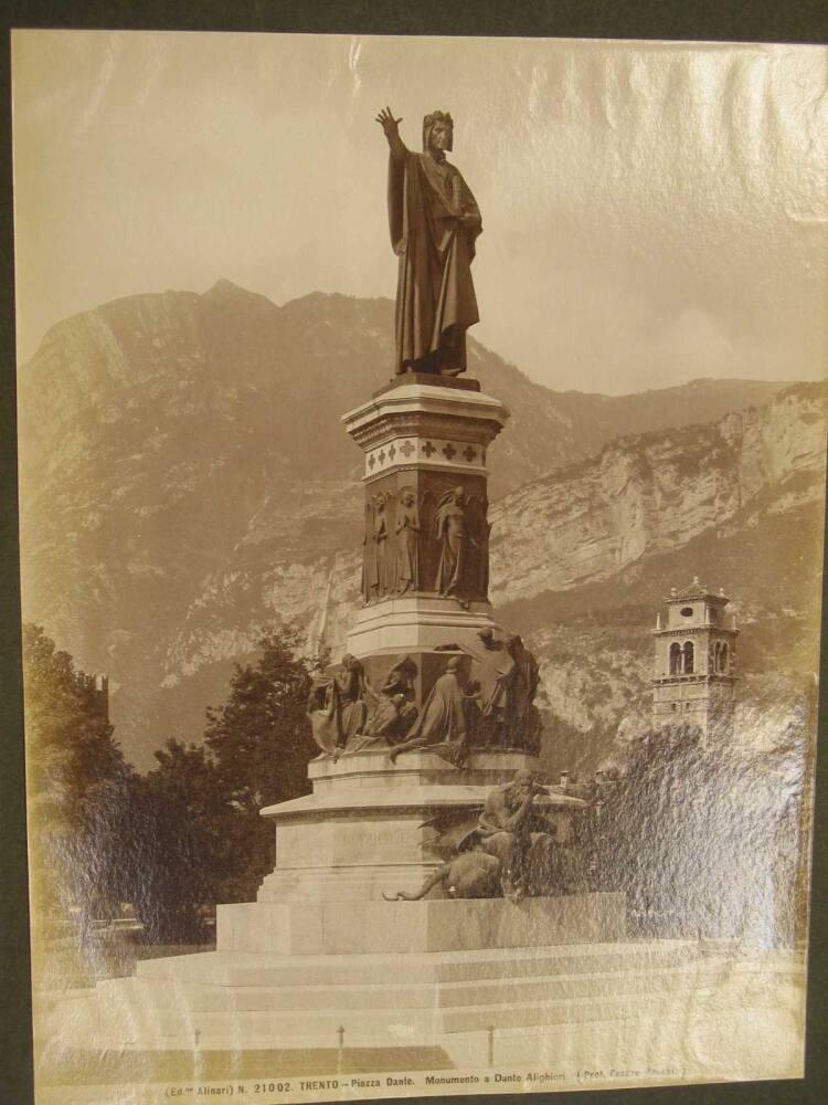 TRENTO Piazza Dante. Monumento a Dante Alighieri All Works