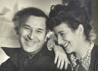 Marc Chagall and His Daughter, Ida