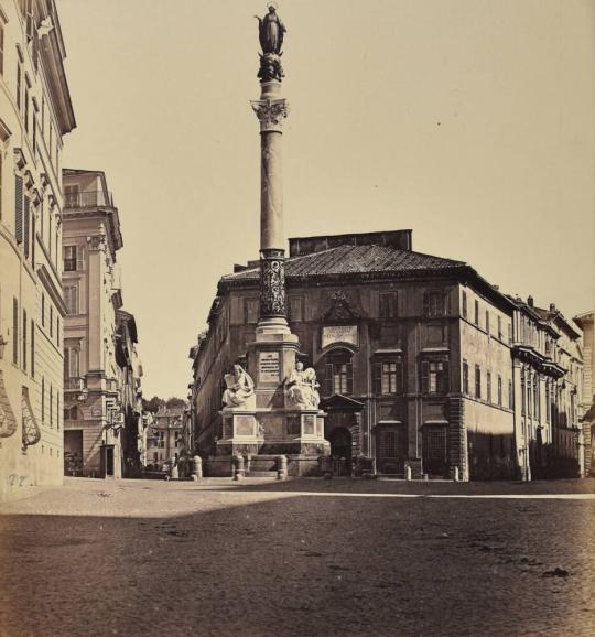 Column of the Immaculate Conception, Italy | All Works | The MFAH ...