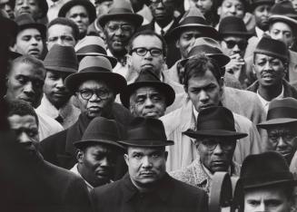 Black Muslims Rally. Harlem, New York, 1963.