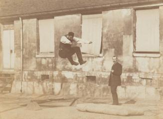 [Leapfrog Practice and Perfection in the Courtyard of the Salpêtrière Hospital, Paris]