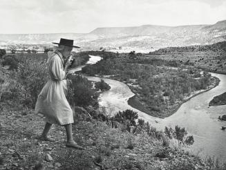 Georgia O'Keeffe Photographing the Chama River