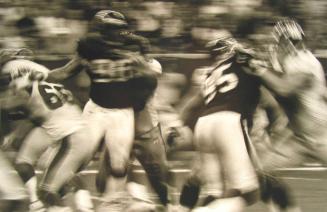 Defensive Tackle Gary Walker and Fellow Defensive Tackle Jerry Deloach Versus the New York Giants, Houston, November 24, 2002