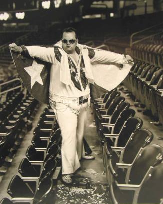 Texans Elvis George Lazaneo, 2002 Ultimate Fan Contest Winner