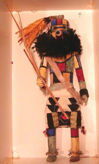 Salimopia Itapanahnan'ona (Multicolored Salimopia, Warrior of the Zenith) Kachina Figure