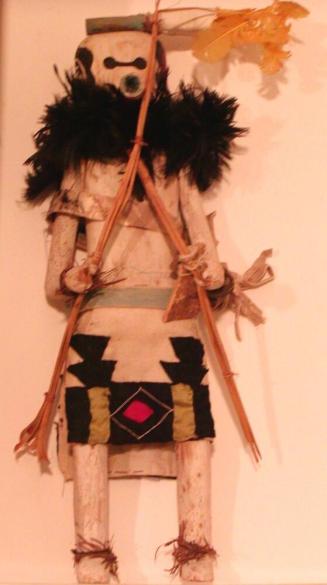 Salimopia Kohan'ona (White Salimopia, Warrior of the East) Kachina Figure