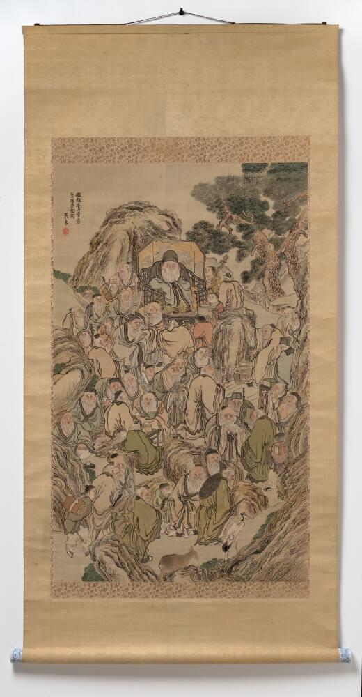 One Hundred Old Men (after Buson)