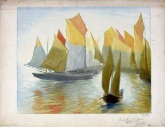 Flotille de Bateaux de Pecheurs (Flotilla of Fishing Boats)