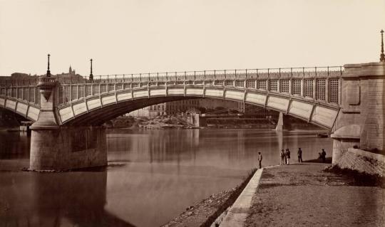 Lyon. Viaduc du Rhône.