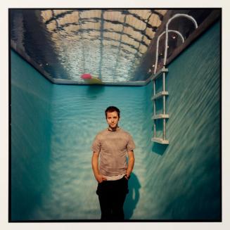 Leandro Erlich in His Pool