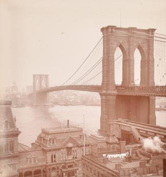 [Brooklyn Bridge, Viewed from the Brooklyn Side]