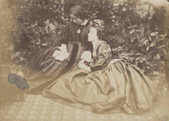 Julia Margaret Cameron and Her Daughter Julia