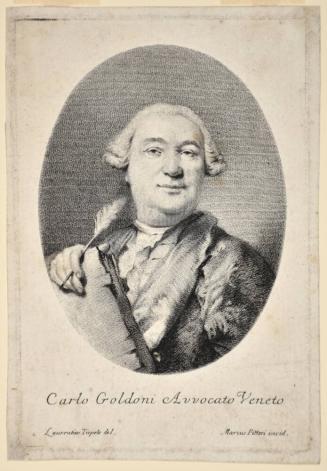 Portrait of Carlo Goldoni