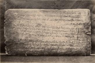 Wood Board with Hieratic Inscription