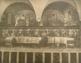 R. Museo di S. Marco.  L'ultima cena di Gesu con gli Apostoli.