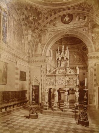 Milano- Basilica di S. Eustorgio. Cappella di S. Pietro Martire. L'Interno.